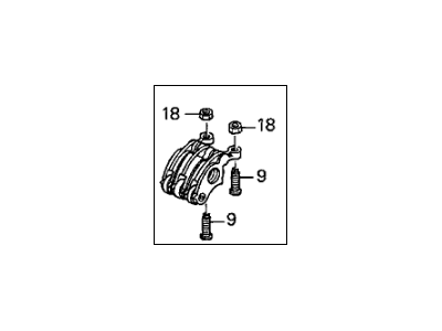 Acura 14620-P8A-A01 Intake Rocker Arm Assembly