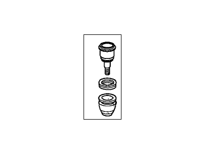 Acura 51220-SDA-305 Ball Joint, Front