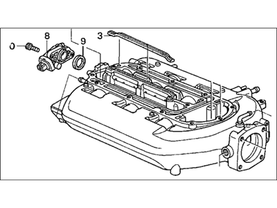 Acura MDX Intake Manifold - 17030-RCA-305