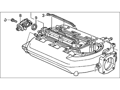 Acura 17030-RCA-305 Manifold Sub Assembly