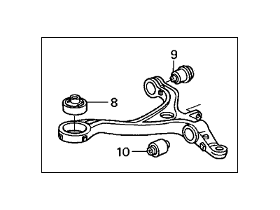 Acura TSX Control Arm - 51350-SDB-A00