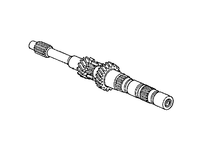 53411-SD4-952 Acura Tube, Air Transfer Illustration 1 of 1