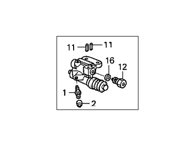 Acura Clutch Slave Cylinder - 46930-S3M-A01