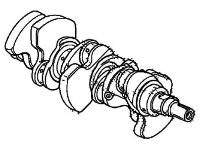 2024 Acura MDX Crankshaft - 13310-5J6-A10