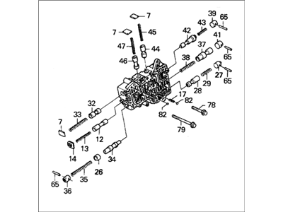 Acura Integra Valve Body - 27700-PL4-000