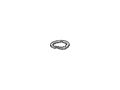 Acura 52748-SH3-004 Rubber, Rear Spring Seat (Lower)