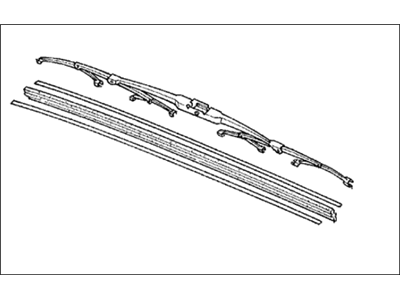 1994 Acura Integra Wiper Blade - 76620-SR3-A01