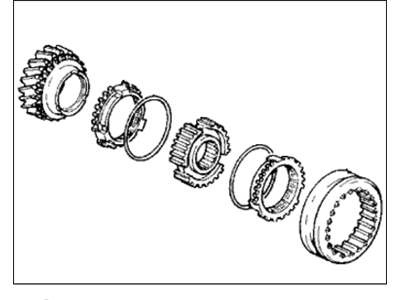 Acura 23442-P16-315 Mainshaft Third Gear Set