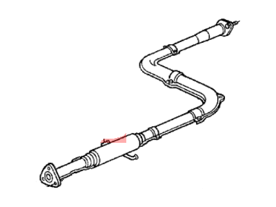 06433-SG0-505RM Acura Left Rear Caliper Illustration 1 of 1