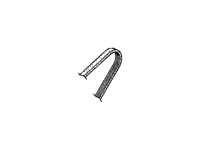 71181-SD4-670ZL Acura Plug, Right Front Bumper Hole (Florence Blue Metallic) Illustration 1 of 1