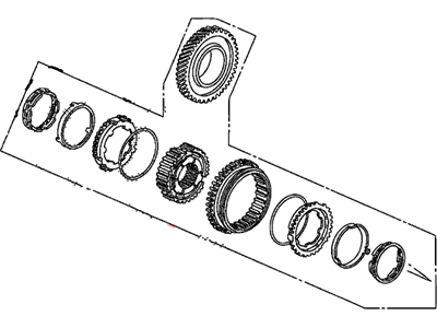 53666-SD4-950 Acura Plunger (Diameter = 6.5MM) Illustration 1 of 1
