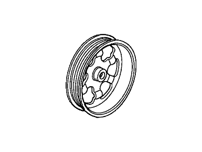 Acura 56483-RNA-003 Power Steering Pump Pulley