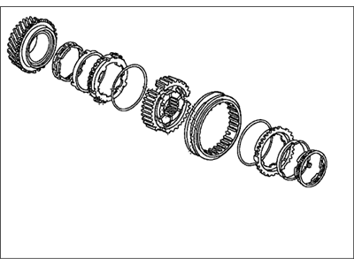 Acura 23444-PZF-326 Gear Set Main-Shaft Third