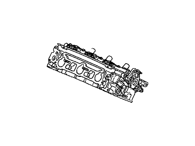 Acura 10005-RDA-A20 General Assembly, Rear Cylinder Head (Dot)