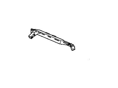 72770-SP0-000 Acura Sash, Left Rear Door (Lower) (Front) Illustration 1 of 1