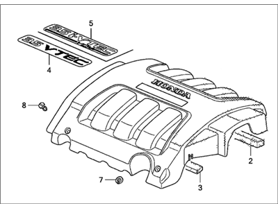 35506-SX0-A01 Acura Socket Assembly, Bulb Illustration 1 of 1