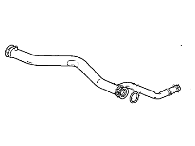 2006 Acura RL Radiator Hose - 19505-RDJ-A00
