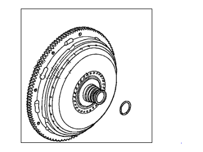 2008 Acura TL Torque Converter - 26000-RGL-336