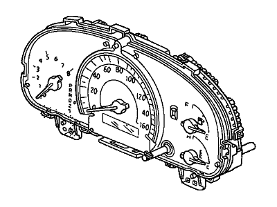31230-5G0-A01 Acura Plunger Set Illustration 1 of 1
