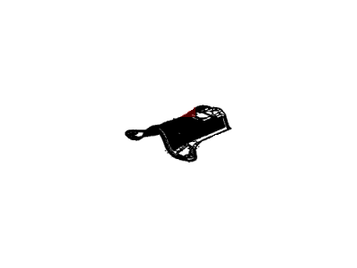 Acura ILX Exhaust Heat Shield - 74602-TR0-A00