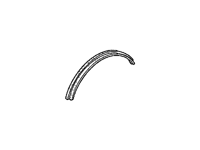 74430-SJA-A00 Acura Protector, Rear Wheel Arch Illustration 1 of 1