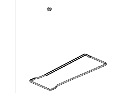 24901-PNA-010 Acura Holder, Control Wire Illustration 1 of 1