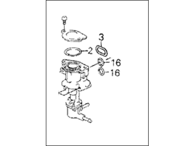 34250-SW5-A01ZA Acura Light Assembly, Interior & Speaker (Clear Gray) Illustration 1 of 1