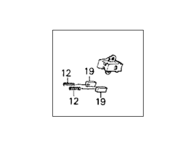 Acura 31105-PE9-942 Holder Assembly, Alternator Brush