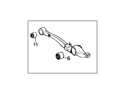 90128-SA4-000 Acura Bolt-Washer (6X16) Illustration 1 of 1