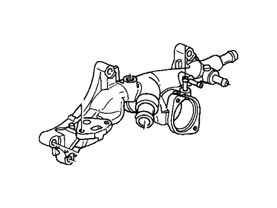 Acura TL Thermostat Housing - 19410-RCA-A00