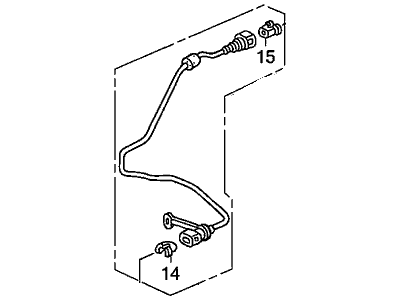 Acura 17707-SDA-A01 Fuel Feed Tube