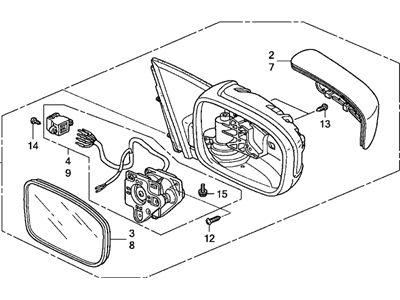 17717-TZ5-A02 Acura Hose Assembly, Fuel Purge Illustration 1 of 1