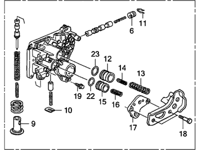 Acura 27200-RCL-A02 Body Assembly, Regulator