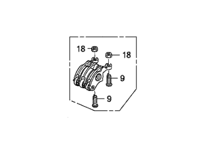 Acura TL Rocker Arm - 14620-PGE-A10