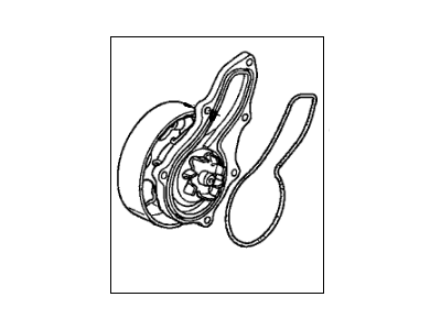 19200-RFE-003 Acura Water Pump Illustration 1 of 1
