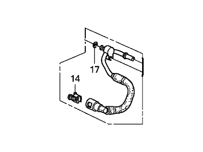 Acura 16728-RCA-A01 Fuel Joint Hose