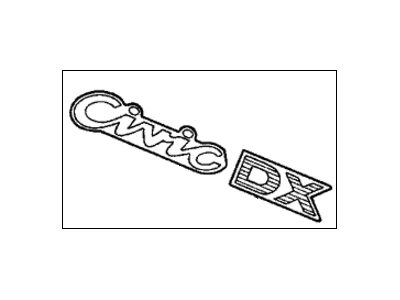 32101-TZ5-A00 Acura Sub-Wire, Front Illustration 1 of 1