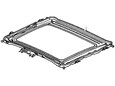 Acura 70100-SR3-013 Frame, Sunroof