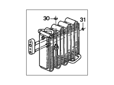 Acura Evaporator - 80210-SR1-A12