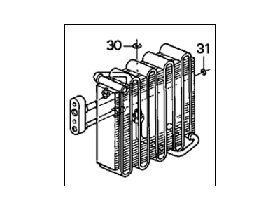 Acura 80210-SR1-A12 Evaporator Sub-Assembly