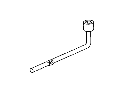 Acura 89211-SCA-E00 Wrench, Wheel 89211-SCA-E00 Acura Wrench, Wheel Illustration 1 of 1