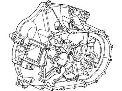 2004 Acura RSX Bellhousing - 21000-PNS-305