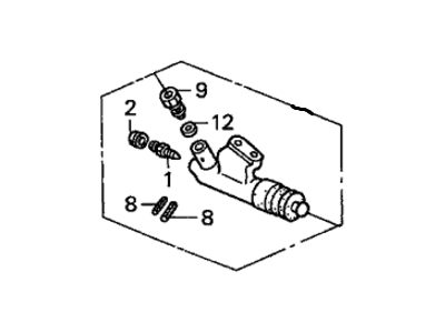 Acura 46930-S7C-E02 Clutch Slave Cylinder Assembly