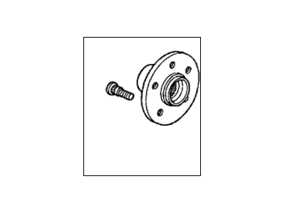 Acura 44600-S7A-000 Front Hub Assembly