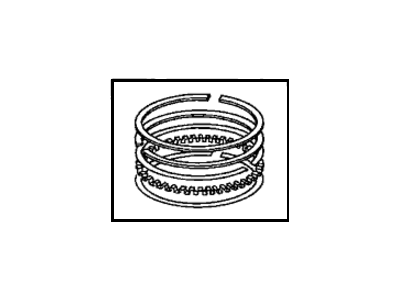 Acura RSX Piston Rings - 13011-PNE-G02