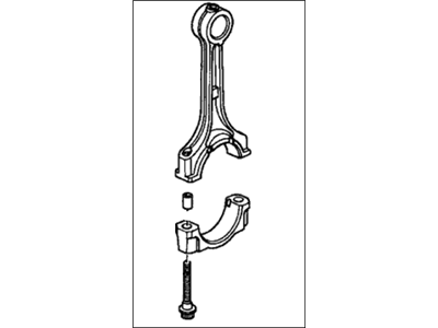 2006 Acura RSX Connecting Rod - 13210-PNA-000