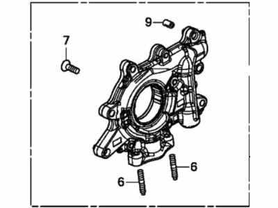 Acura ADX Oil Pump - 15100-59B-003