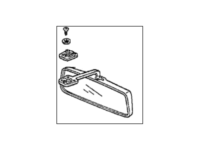 1995 Acura Integra Mirror - 76430-SH4-004ZH