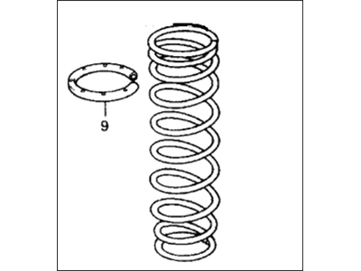 90302-SH3-003 Acura Nut, Flange (8MM) Illustration 1 of 1