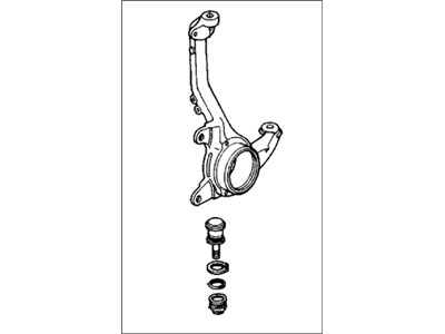 84121-SP0-000ZD Acura Lining, Passenger Side Center Pillar (Lower) (Cream Ivory) Illustration 1 of 1